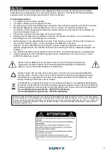 Предварительный просмотр 7 страницы Vonyx 952.004 Instruction Manual