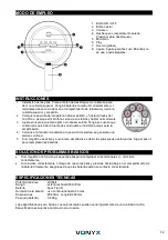 Предварительный просмотр 10 страницы Vonyx 952.004 Instruction Manual