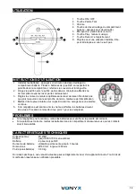 Предварительный просмотр 12 страницы Vonyx 952.004 Instruction Manual