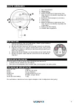 Preview for 5 page of Vonyx 952.009 Instruction Manual