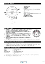 Preview for 9 page of Vonyx 952.009 Instruction Manual