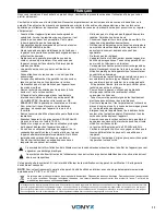 Предварительный просмотр 11 страницы Vonyx AP1000A Instruction Manual