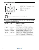 Предварительный просмотр 12 страницы Vonyx AP1000A Instruction Manual