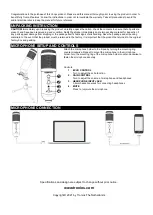 Предварительный просмотр 2 страницы Vonyx CM320 Series Instruction Manual