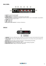 Предварительный просмотр 5 страницы Vonyx STM2270 Instruction Manual