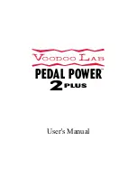 Preview for 1 page of Voodoo Lab Pedal Power 2 Plus User Manual