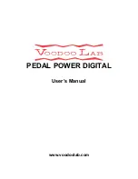 Предварительный просмотр 1 страницы Voodoo Lab PEDAL POWER DIGITAL User Manual