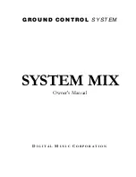 Preview for 1 page of Voodoo Lab SYSTEM MIX Owner'S Manual