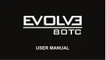 VooDoo Evolve 80TC User Manual preview