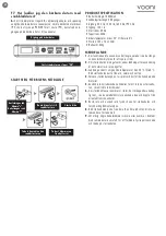 Preview for 7 page of Vooni 14460 Quick Start Manual