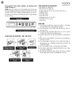 Preview for 9 page of Vooni 14460 Quick Start Manual