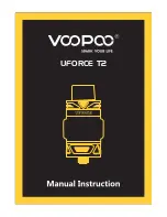 VooPoo Uforce T2 Manual Instruction preview