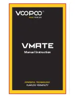 VooPoo VMATE Instruction Manual preview