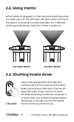 Preview for 11 page of Vootto Classic Safety, Use, And Operating Instructions