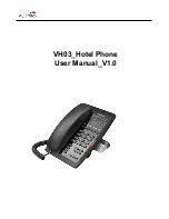 Предварительный просмотр 1 страницы voptech VH03 User Manual