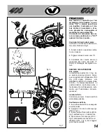 Preview for 15 page of VOR Motore 400 Owner'S Manual