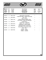 Preview for 76 page of VOR Motore 400 Owner'S Manual