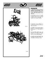 Preview for 213 page of VOR Motore 400 Owner'S Manual