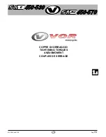 Preview for 82 page of VOR Motori SM 450 Owner'S Manual