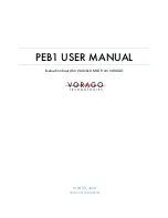 VORAGO PEB1 User Manual preview