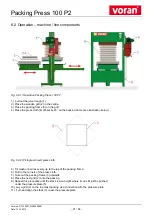 Предварительный просмотр 21 страницы voran 100 P2 Operating Manual