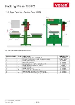 Предварительный просмотр 36 страницы voran 100 P2 Operating Manual