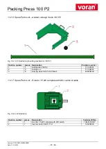 Предварительный просмотр 41 страницы voran 100 P2 Operating Manual