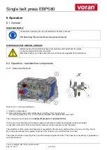 Preview for 23 page of voran EBP580 Translation Of Operating Manual