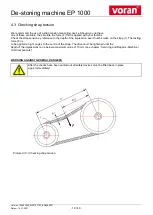 Preview for 19 page of voran EP 1000 Operating Manual