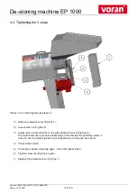 Preview for 20 page of voran EP 1000 Operating Manual