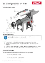 Preview for 23 page of voran EP 1000 Operating Manual