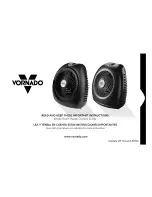 Vornado Automatic Vortex Heat AVH2 Owner'S Manual preview