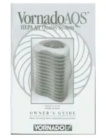 Vornado VornadoAQS 25 Owner'S Manual preview