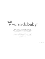 Предварительный просмотр 23 страницы Vornadobaby sunny Owner'S Handbook Manual