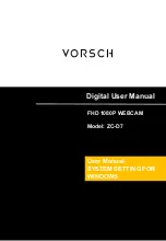 VORSCH ZC-D7 User Manual preview