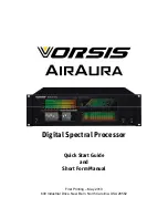 Предварительный просмотр 1 страницы Vorsis AirAura User Manual