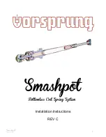 Vorsprung Smashpot Installation Instructions Manual preview