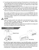 Предварительный просмотр 13 страницы Vortex ADA HS Installation And Operating Manual