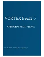 Preview for 1 page of Vortex Beat 2.0 Quick Start Manual