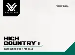 Preview for 1 page of Vortex High Country II Product Manual