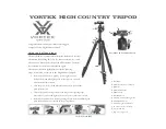 Vortex High Country Quick Start Manual preview