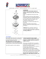 Preview for 33 page of Vortex MINI ROK Owner'S Manual