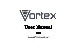 Vortex TAB8 User Manual предпросмотр