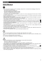 Предварительный просмотр 19 страницы Vortice 45731 Instruction Booklet