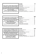 Preview for 2 page of Vortice 65001 Instruction Booklet