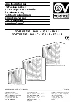 Vortice 8010300119670 Instruction Booklet предпросмотр