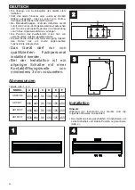 Предварительный просмотр 20 страницы Vortice AIR DOOR H Instruction Booklet