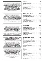 Preview for 2 page of Vortice ANGOL K R Instruction Booklet