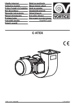 Vortice C ATEX Instruction Booklet предпросмотр