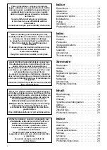 Предварительный просмотр 2 страницы Vortice CA 100 V0 D Instruction Booklet